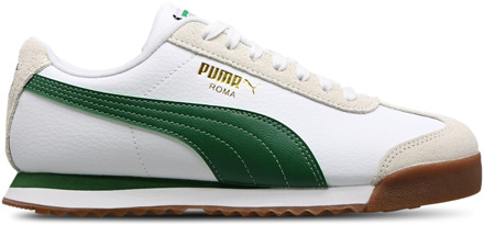 PUMA Roma Kindersneakers - Wit - Maat 36 - Leer White