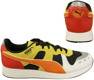 PUMA RS-100 x Roland Leather Suede Lace Up Herentrainers 368405 01 B124E Veelkleurig