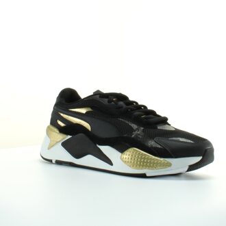 PUMA RS-X Gold Zwart Synthetisch Unisex Veterschoenen 374253 01