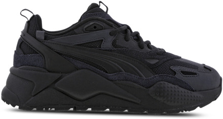 PUMA RS-X Sneakers Dames - Zwart - Maat 37.5 - Mesh/Synthetisch Black