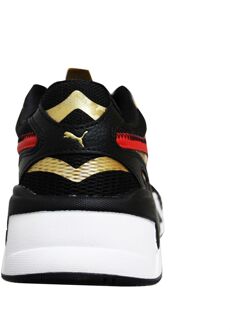 PUMA RS-X3 CNY Zwart Rood Goud Laag Lace Up Heren Hardlooptrainers 373178 02 - EU 37.5 / UK 4.5