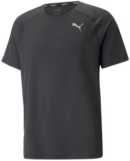 PUMA Run Cloudspun Hardloopshirt Heren-Zwart - S
