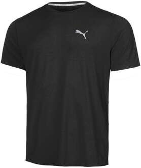 PUMA Run Cloudspun Hardloopshirt Heren-Zwart - S