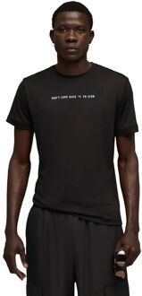 PUMA Run Club Graphic Hardloopshirt Heren-Zwart - XXL