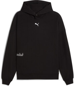 PUMA Run Club Hoodie zwart/zwart - XL