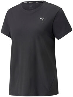 PUMA Run Favorite Hardloopshirt Dames zwart - XS,S