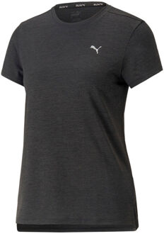 PUMA Run Favorite Heather Hardloopshirt Dames donkergrijs - L