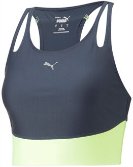 PUMA Run Ultraform Crop Sport-bh Dames-Blauw - L