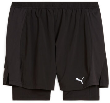 PUMA Run Velocity 2in1 Short Heren zwart/zwart