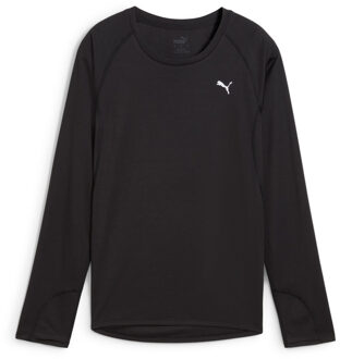 PUMA Run Velocity Longsleeve Dames zwart/zwart - M