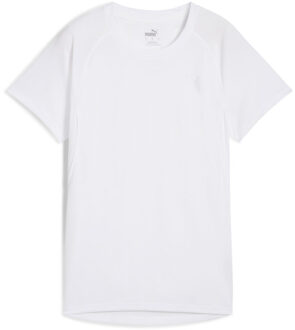 PUMA Run Velocity T-Shirt Dames wit - S
