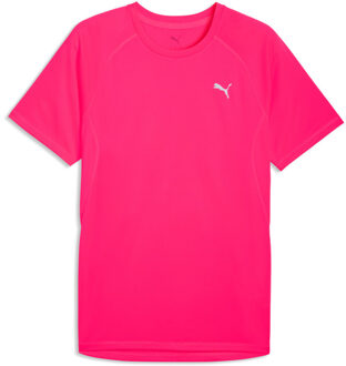 PUMA Run Velocity T-Shirt Heren roze - L