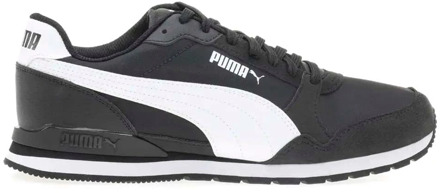 PUMA Runner V3 Zwart-Wit Sneakers Puma , Black , Heren - 42 1/2 Eu,44 Eu,43 EU