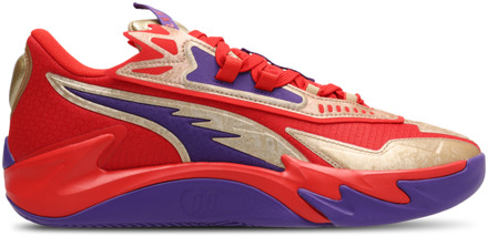 PUMA Scoot Zeros Sneakers Heren - Rood - Maat 44.5 - Mesh/Synthetisch Red