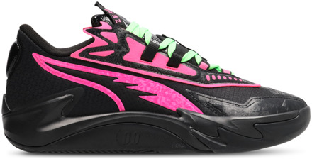 PUMA Scoot Zeros Sneakers Heren - Zwart - Maat 42 - Mesh/Synthetisch Black