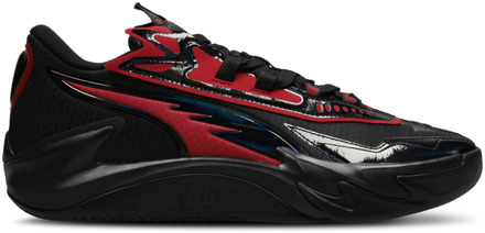 PUMA Scoot Zeros Sneakers Heren - Zwart - Maat 44.5 - Mesh/Synthetisch Black