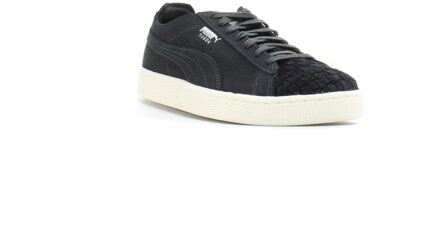 PUMA Scuderia Ferrari Zwart Suède Leer Heren Veterschoenen 306099 01