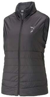 PUMA Seasons Reversable Primaloft Hardloopvesten Dames-Zwart - L
