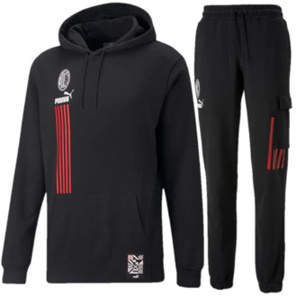 PUMA Senior FTBLCulture Tracksuit 2022-2023 Puma , Black , Heren - XL