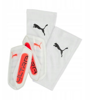 PUMA Set ultra flex scheenbeschermers voor volwassenen Wit - L