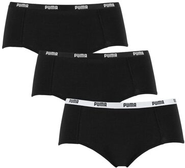 PUMA short zwart (set van 3) - XL