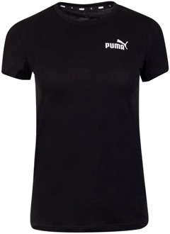 PUMA small logo shirt zwart dames