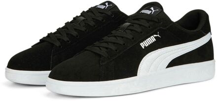 PUMA Smash 3.0 Sneakers Heren zwart - wit - 42