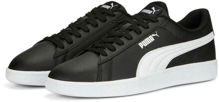 PUMA Smash 3.0 Sneakers Senior zwart - wit - 44 1/2