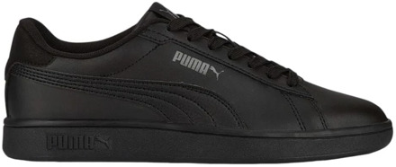 PUMA Smash 3.0 Zwarte Sneakers Puma , Black , Dames - 37 1/2 Eu,38 Eu,37 Eu,39 Eu,36 Eu,38 1/2 EU