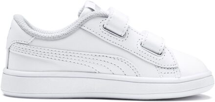 PUMA Smash V2 L V Sneakers - Maat 21 - Unisex - wit