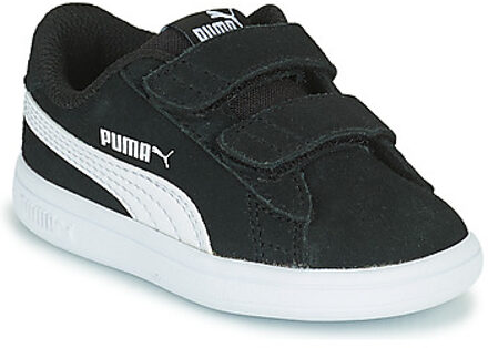 PUMA Smash v2 SD V Inf suède sneakers zwart/wit - 26