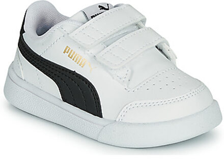 PUMA Sneakers - Maat 19 - Unisex - Wit/Zwart