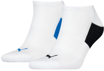 PUMA Sneakersokken Logo Block 2-pack White Combo-39/42 - 39/42