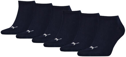 PUMA Sneakersokken Plain 6-pack Navy-47/49 - 47/49