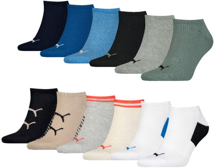 PUMA Sneakersokken Verrassingspakket 6-pack-43/46 Multicolor - 43/46