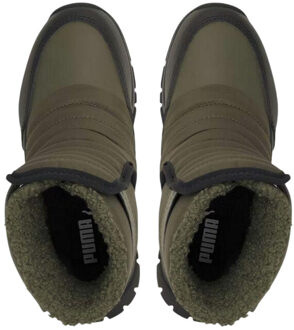 PUMA Snowboots van leer voor kinderen Groen - 30,5