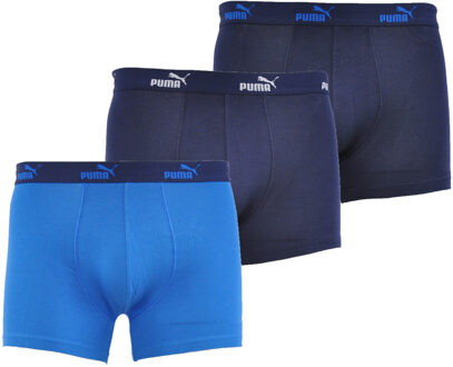 PUMA Solid Boxer 3-Pack - 3-Pack Boxers Blauw