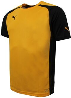 PUMA Speed Jersey Training Sport T-shirt Geel - Heren Geel/Zwart - XS
