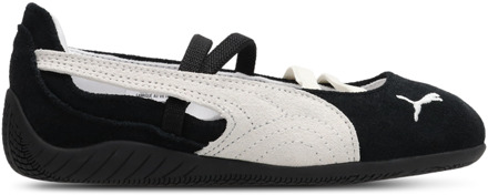 PUMA Speedcat Peuterschoenen - Zwart - Maat 34.5 - Suède Black