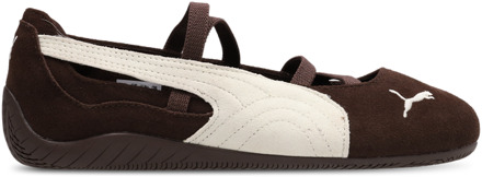 PUMA Speedcat Sneakers Dames - Bruin - Maat 37.5 - Leer Brown