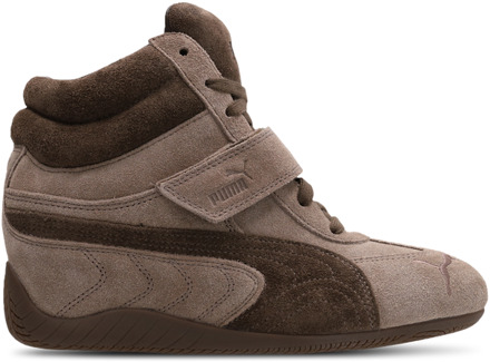 PUMA Speedcat Sneakers Dames - Bruin - Maat 38.5 - Leer Brown