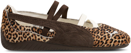 PUMA Speedcat Sneakers Dames - Bruin - Maat 38 - Leer Brown