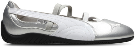 PUMA Speedcat Sneakers Dames - Zilver - Maat 39 - Suède Silver