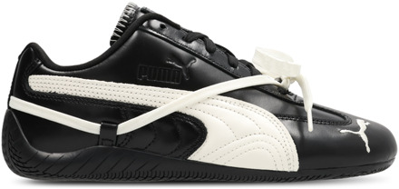 PUMA Speedcat Sneakers Dames - Zwart - Maat 37 - Leer Black
