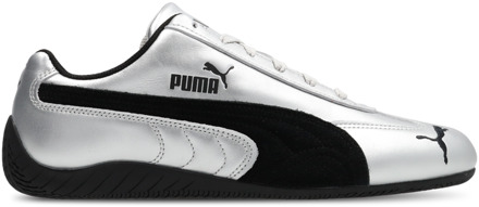 PUMA Speedcat Sneakers Heren - Zilver - Maat 42 - Leer Silver