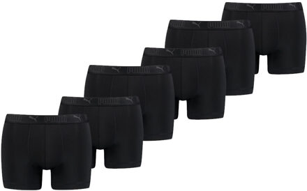 PUMA Sport Boxershorts Microfiber 6-pack Zwart-M