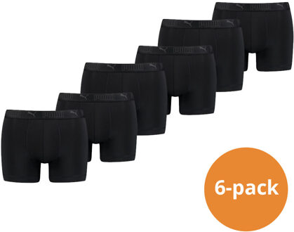 PUMA Sport Boxershorts Microfiber 6-pack Zwart-XL - XL