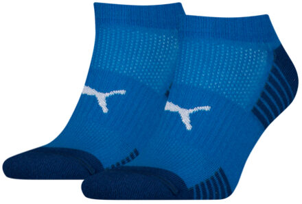 PUMA Sport Cushioned Sneakersokken Light 2-pack Blauw-35/38 - 35/38