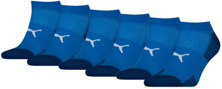 PUMA Sport Cushioned Sneakersokken Light 6-pack Blauw-43/46 - 43/46