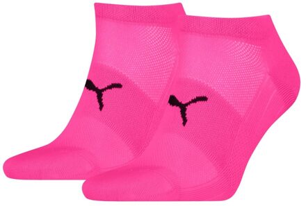 PUMA Sport Sneakersokken Light 2-pack Roze-35/38 - 35/38